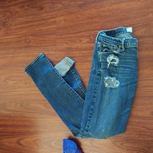 Abercrombie blue jeans